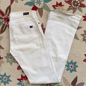 Citizens of Humanity Low Rise Boot Cut White Jean